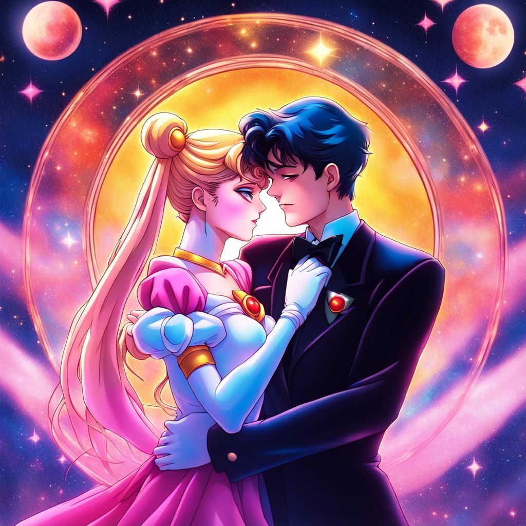 Sailor Moon & Tuxedo Mask