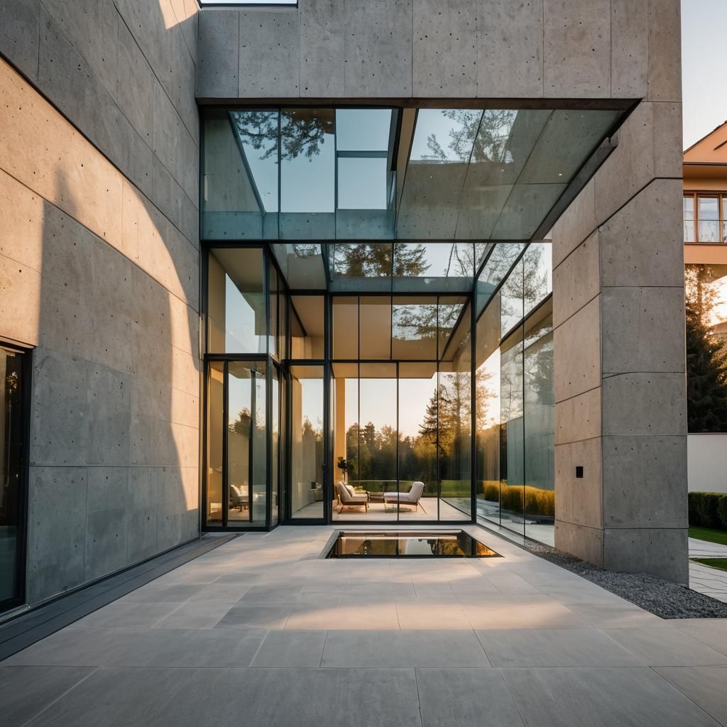 Luxury Modern Villa in Prague: Architectural Photography