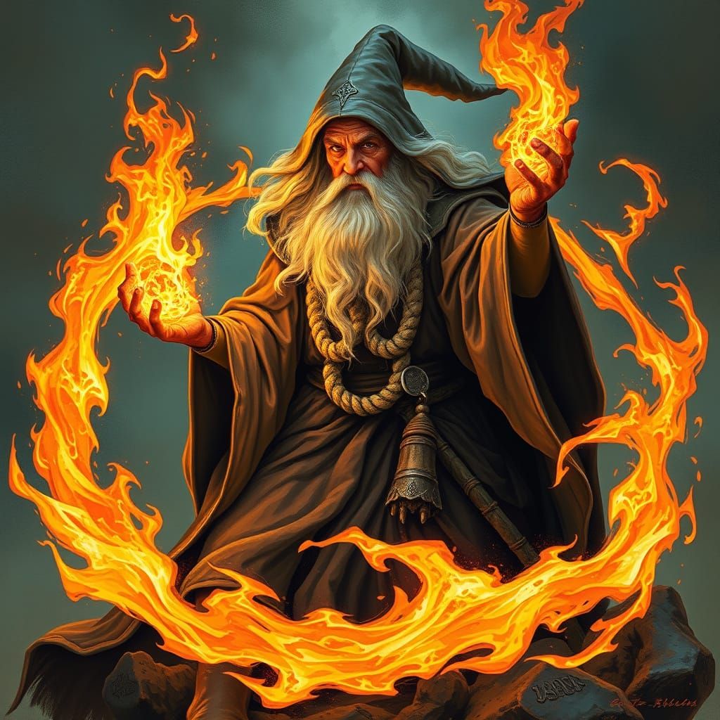 Gandalf, Wielder of the Flame of Anor