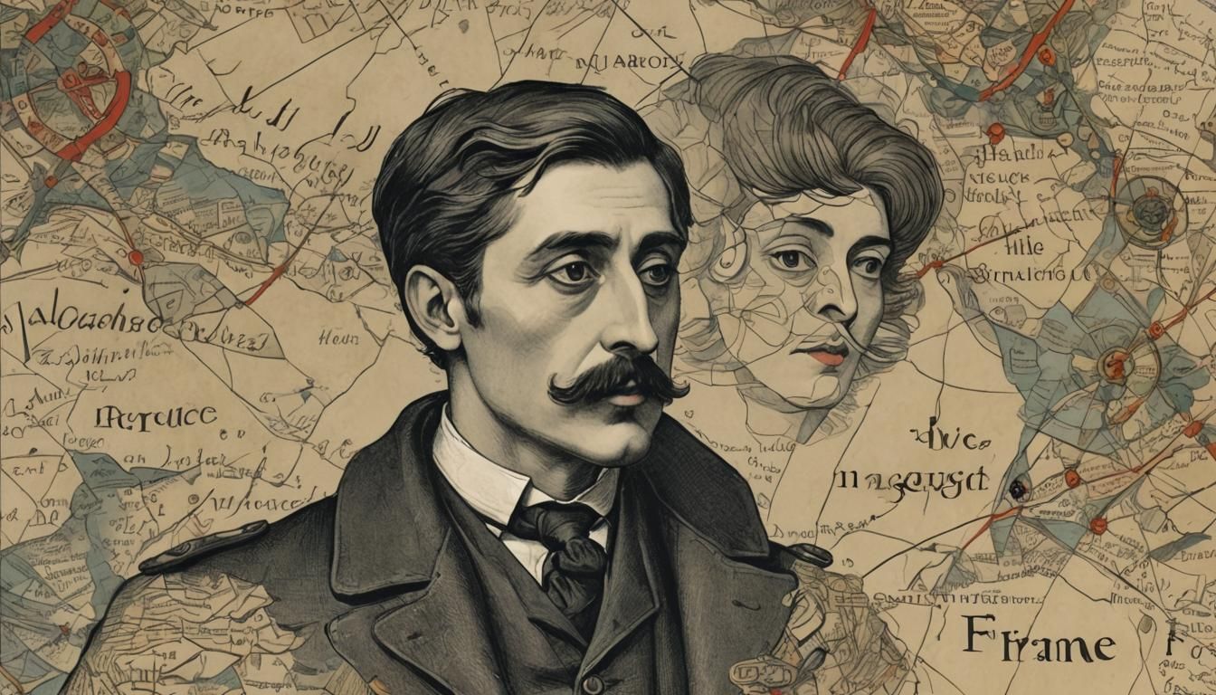 In Search of Lost Time: A Proust-Inspired Image