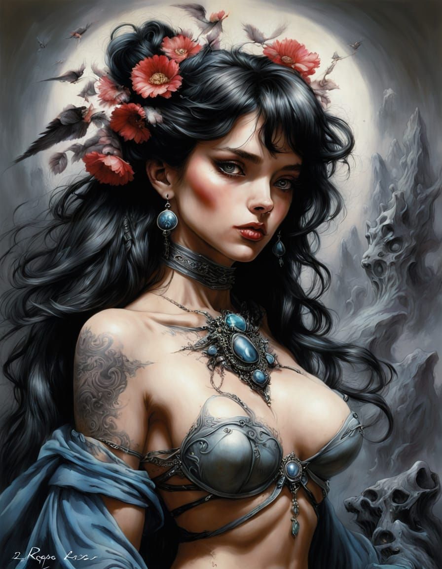 Moody Surrealism Inspired by Royo