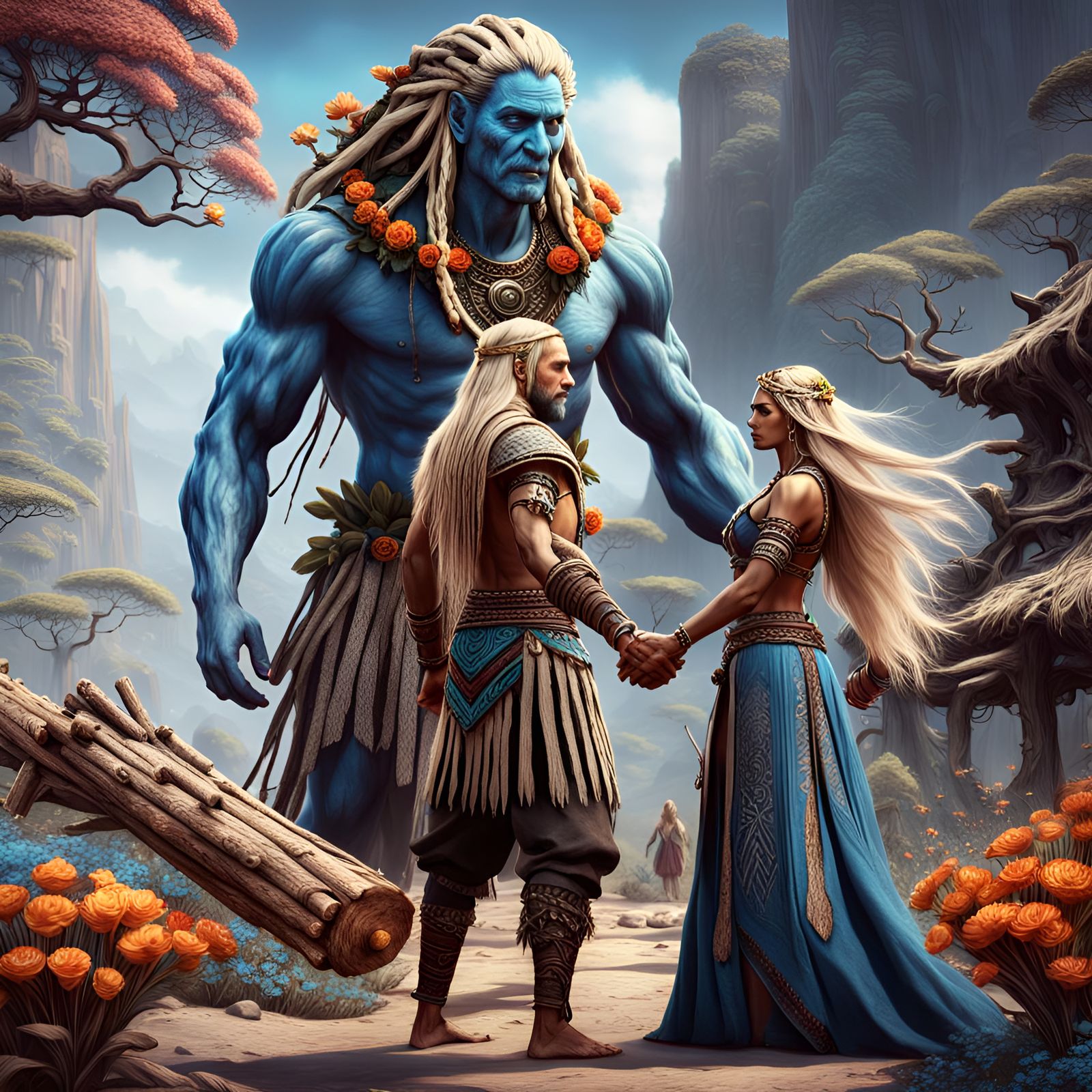 The Marriage of Nemu and Sophia.