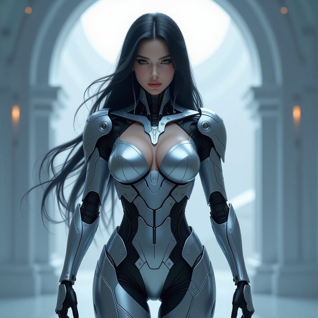 Cybernetic Aphrodite: Robotic Goddess of Love and Beauty