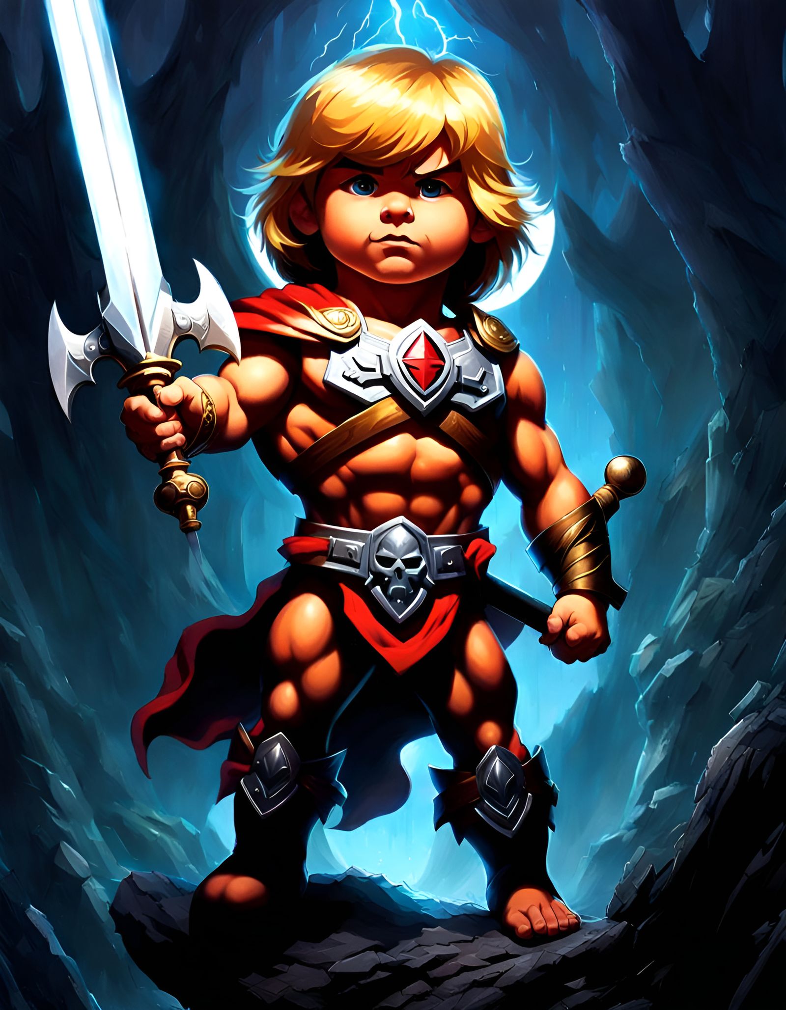 He-Man and the power of GreySkull