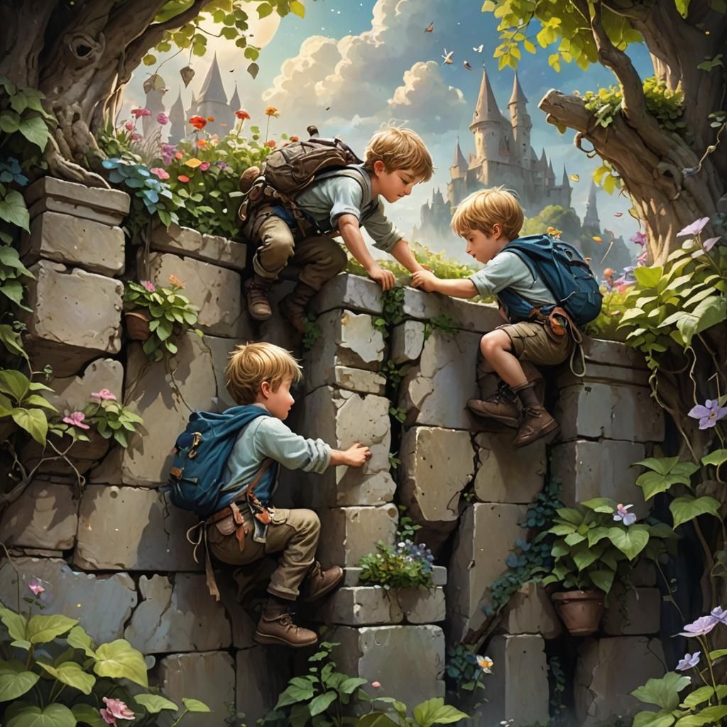 Brotherly Escape To The Magical Kingdom