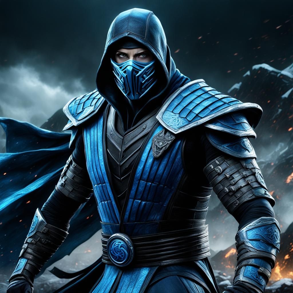 Alexandra Daddario as Sub Zero in Combat