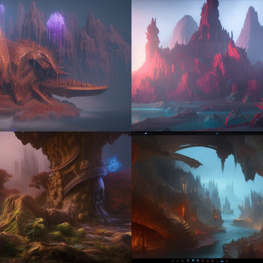 Detailed Matte Painting in Unreal Engine 5