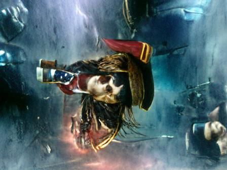 Stylized Captain Jack AI Image