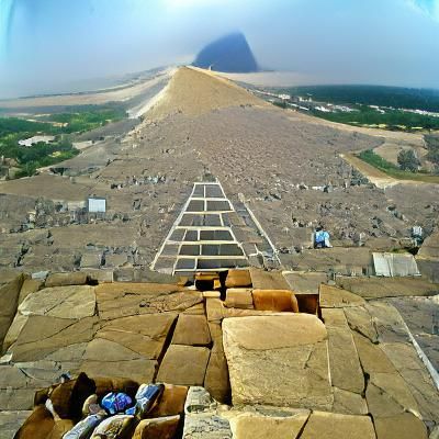 Great Pyramid of Giza: Top View