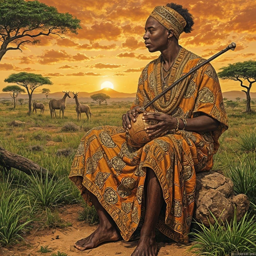 African Safari Album Cover Art