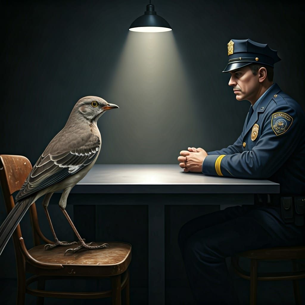 To grill a mockingbird