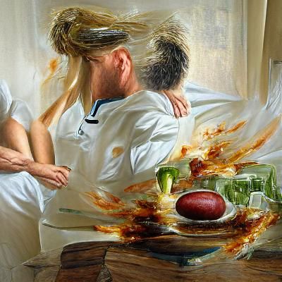 Angry Wife Slaps Chef Husband