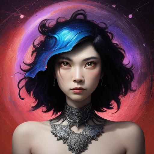 Taoist Philosophy Inspired Artwork: Dynamic Interplay of For...