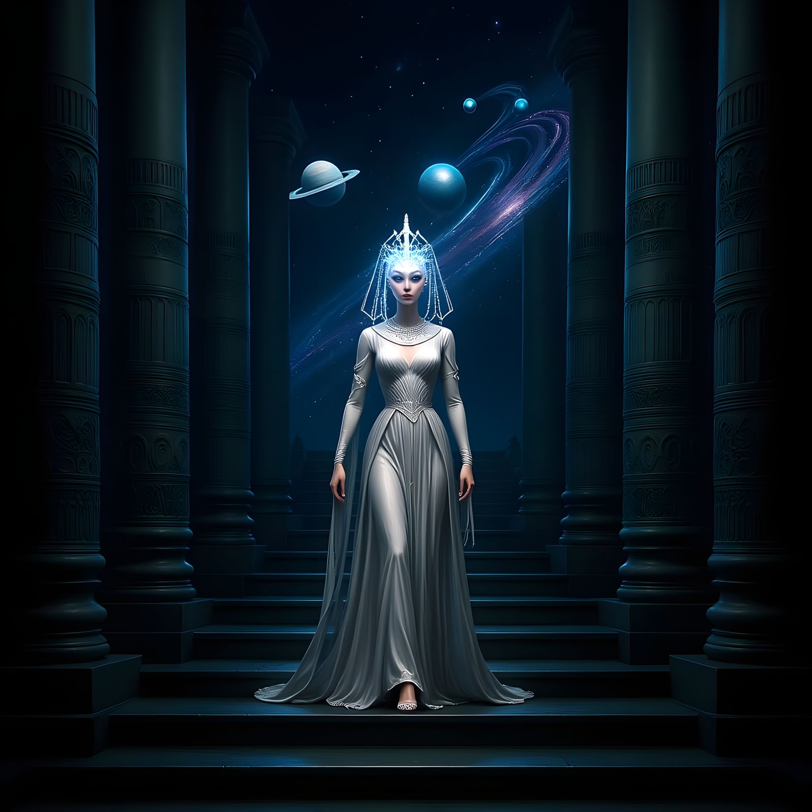 Alien Queen in Cosmic Citadel