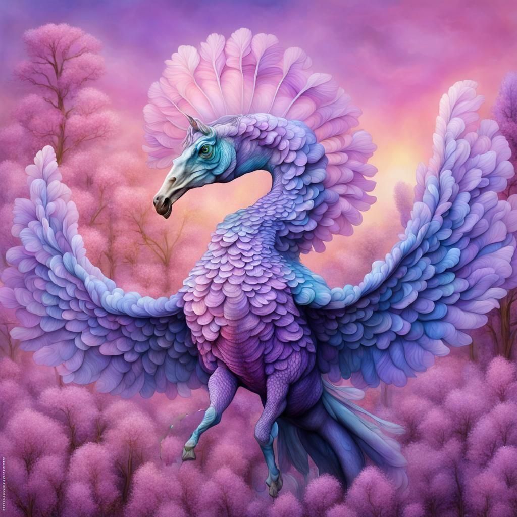 Dreamy Pink Trees in Bloom