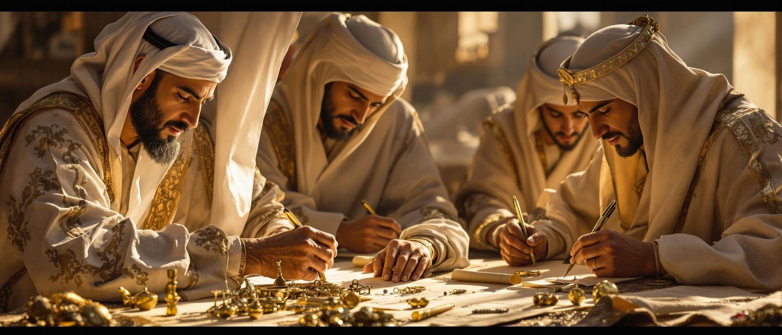 Al-Zahrawi Teaching Surgery in Medieval Cordoba