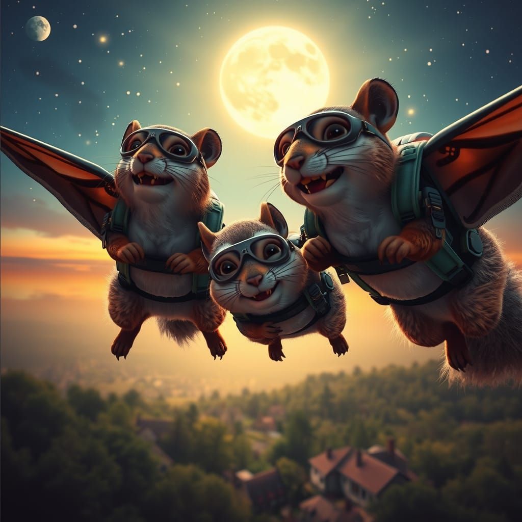 Secret Squirrel Mission for the lost Diamond Acorn 🪂 💎 🌰