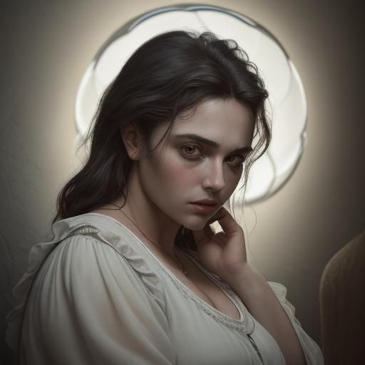 Othello, Desdemona, and Iago Portrait