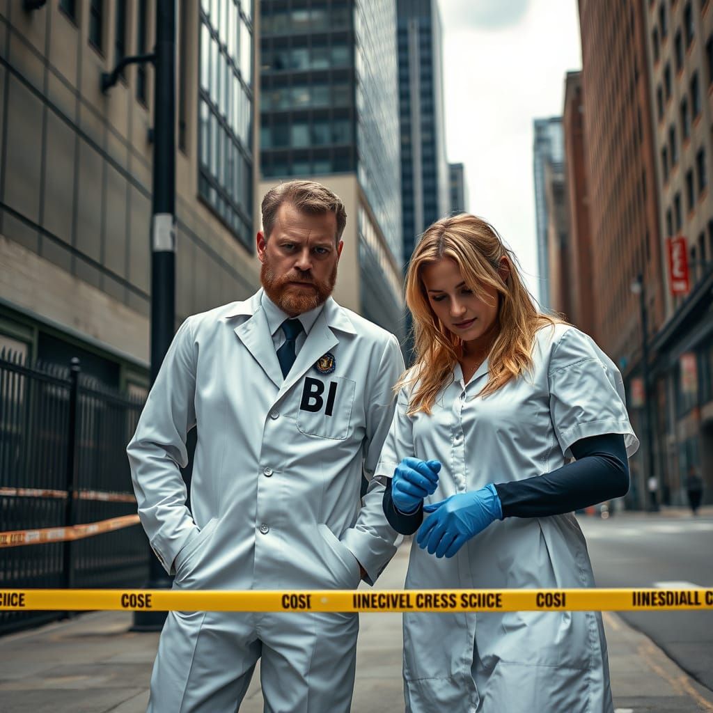 Gritty Crime Scene Investigation in Downtown Cincinnati