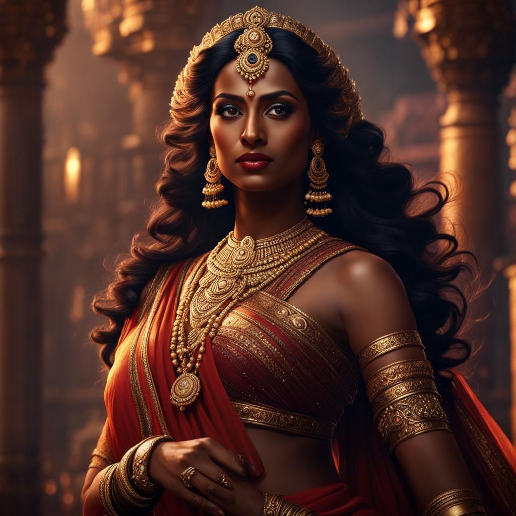 Draupadi - AI Generated Artwork - NightCafe Creator