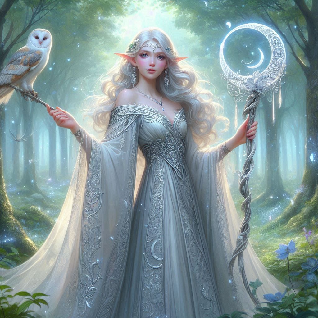 Elven Witcher Princess - AI Generated Artwork - NightCafe Creator