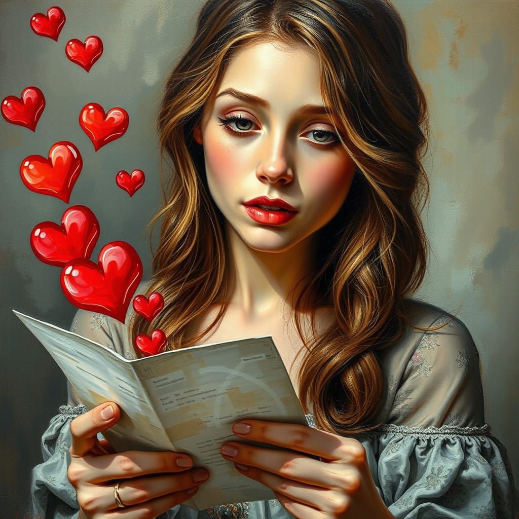 The declaration of love  by @Carol B