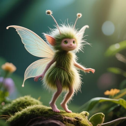 Hairy fairy  by @Soquasi