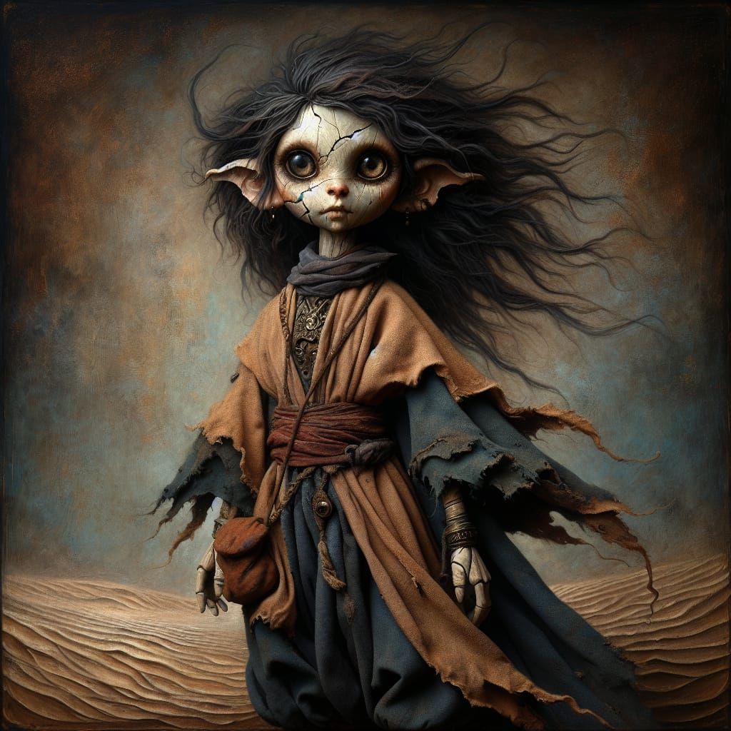 ragged mystical goblin  by @EricaWilma Sensibility