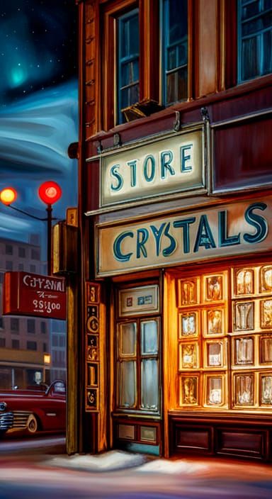 1940's Crystal Store  by @BUZZY 