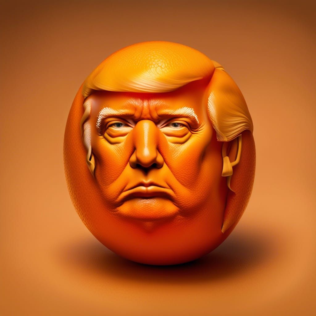 Donald Trump As A Fruit - Ai Generated Artwork - Nightcafe Creator