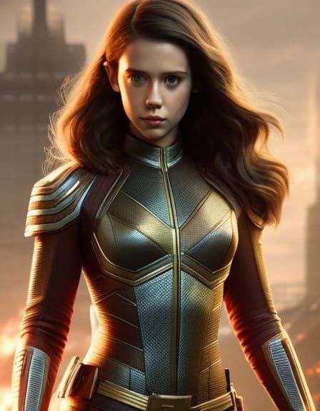 Millie Bobby Brown as Kitty Pryde 63 - AI Generated Artwork - NightCafe ...