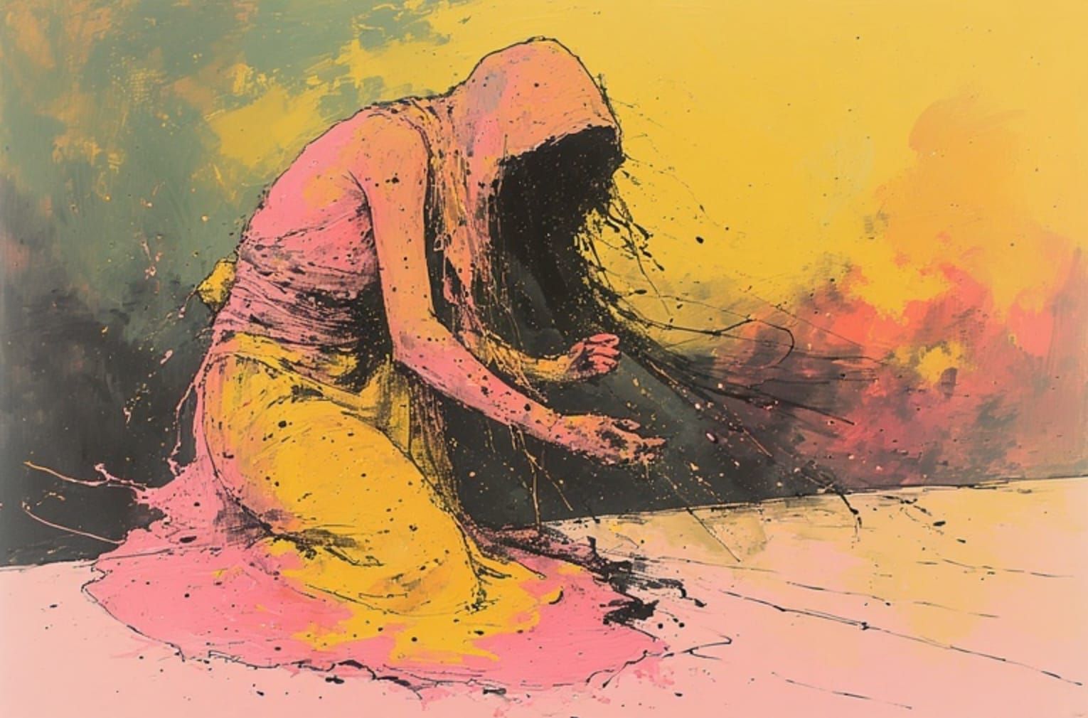 Torn Graphic   by @AIUrbanTemple