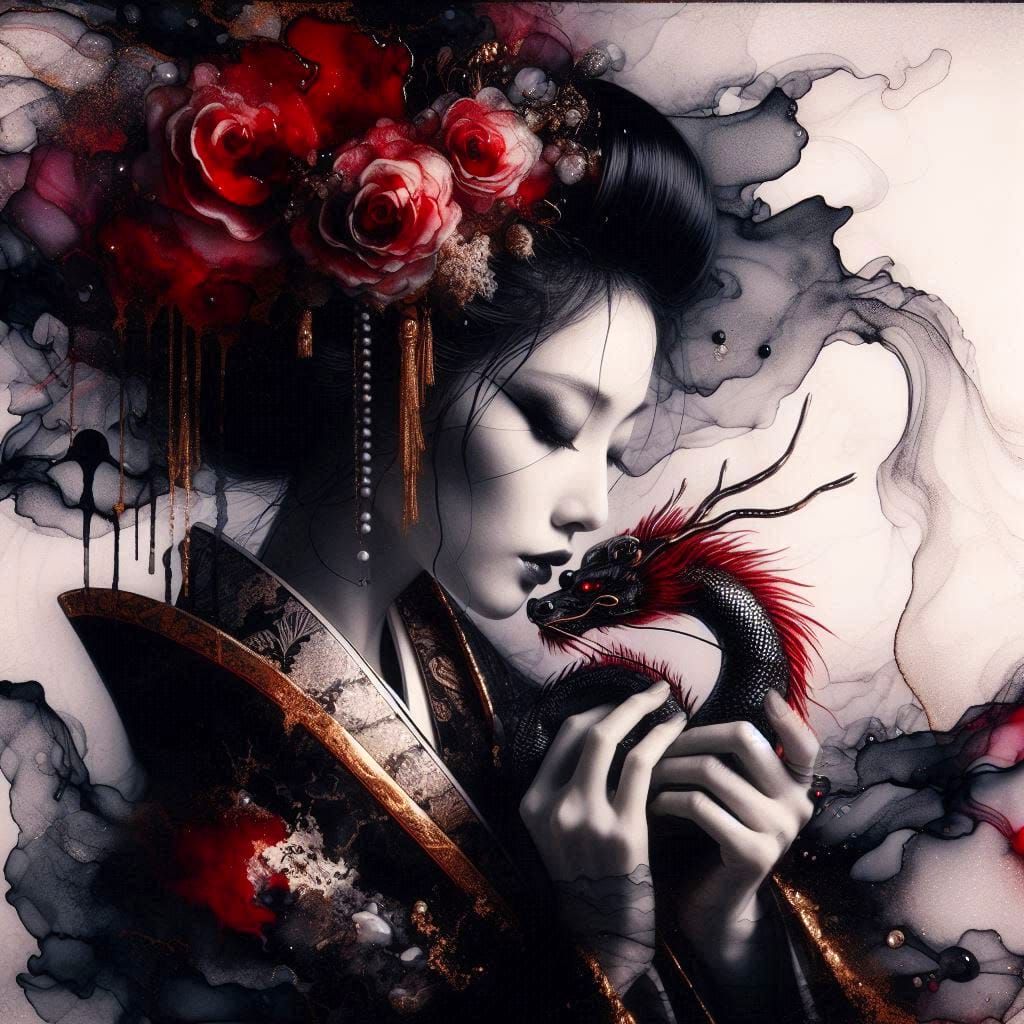 Scales and Silk  by @Shywolf