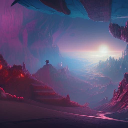 Surreal Fantasy Universe Unfolds in Splendid Detail