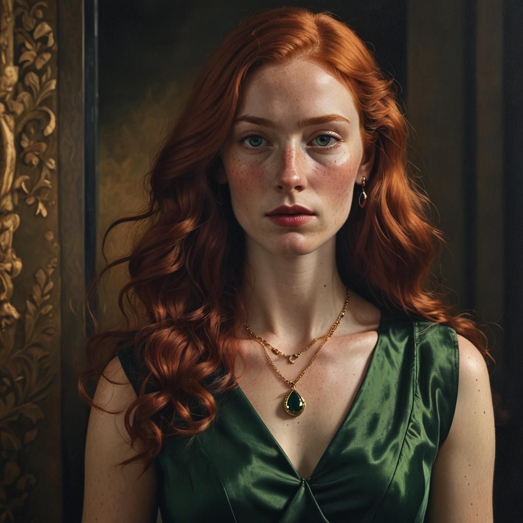 Ethereal Beauty in Earthy Tones