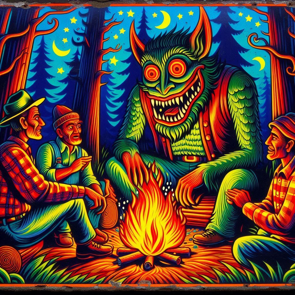 thar lumberjack's yarn