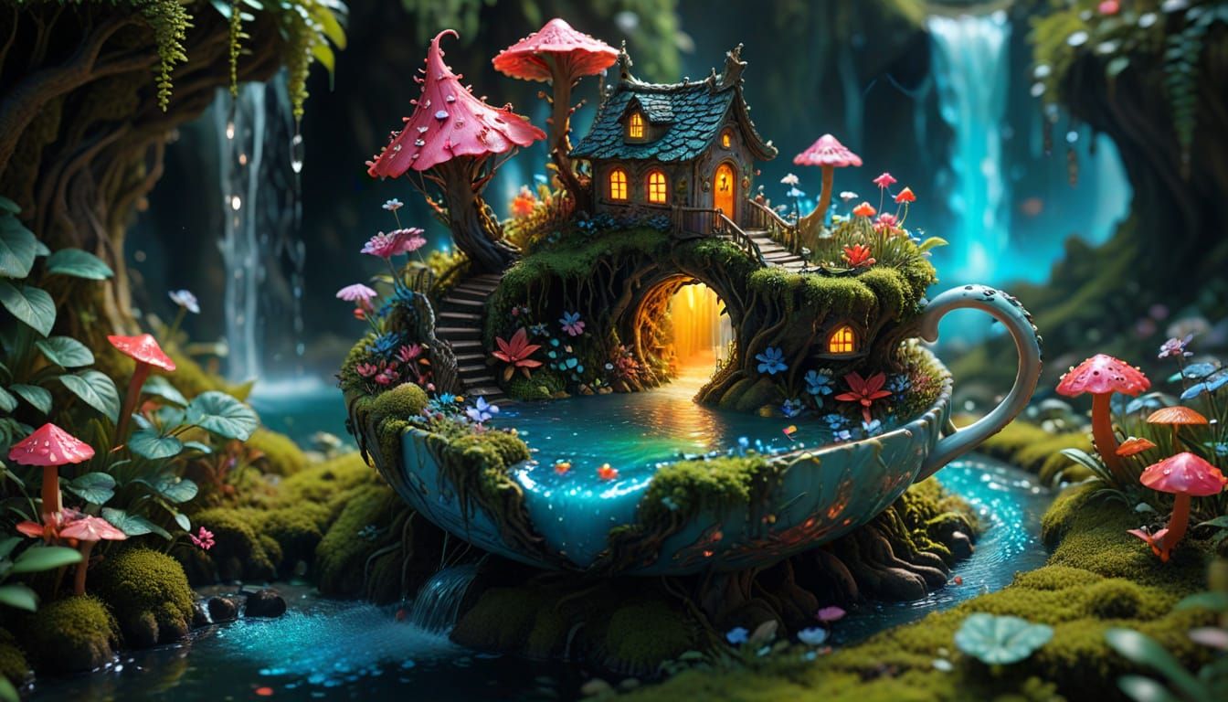 Tea for two and two for tea  by @Shakaama