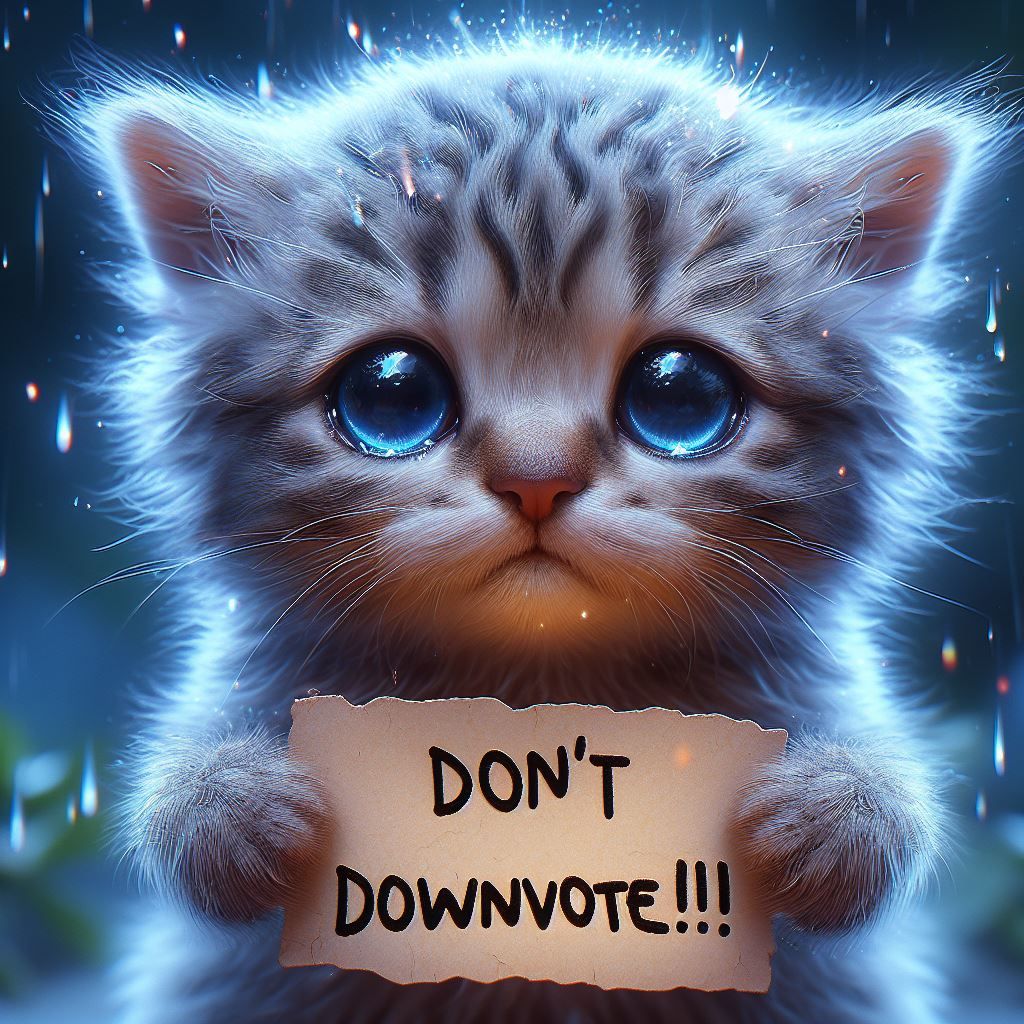 Don't Downvote People's Creations!!