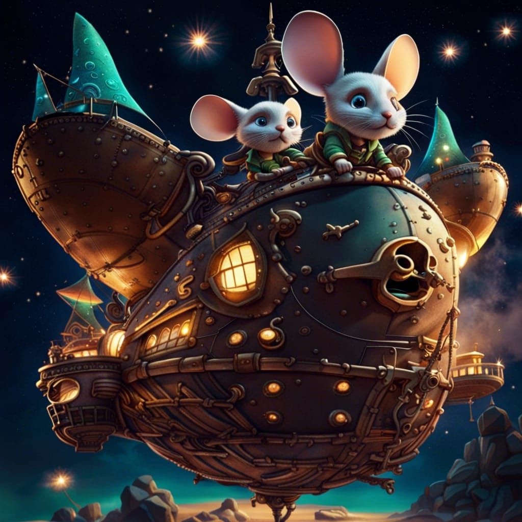 Mouse attack   by @Jojo