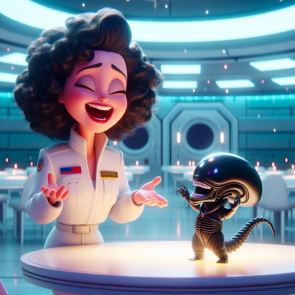 Disney's Alien Remake: Ripley & Xen (featuring the hit duet ...