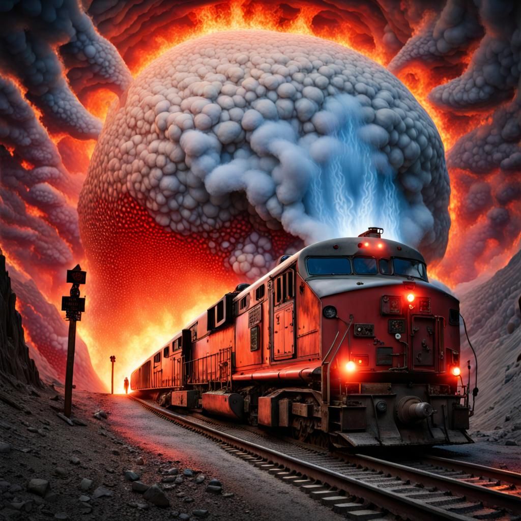 tall alien Totem pole 