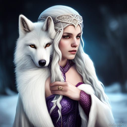 Snow Princess - Ai Generated Artwork - Nightcafe Creator