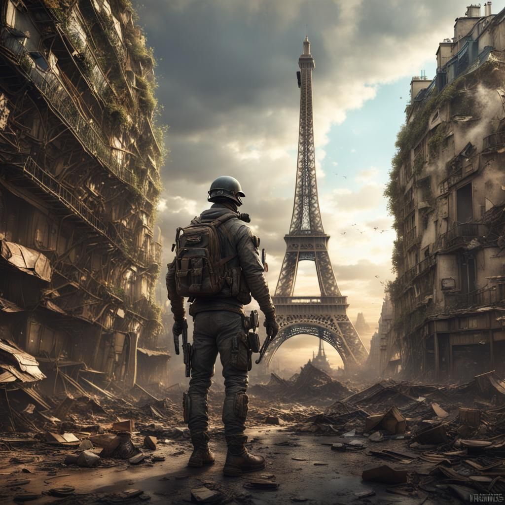 A beacon in destruction  by @SolitaryWeaver