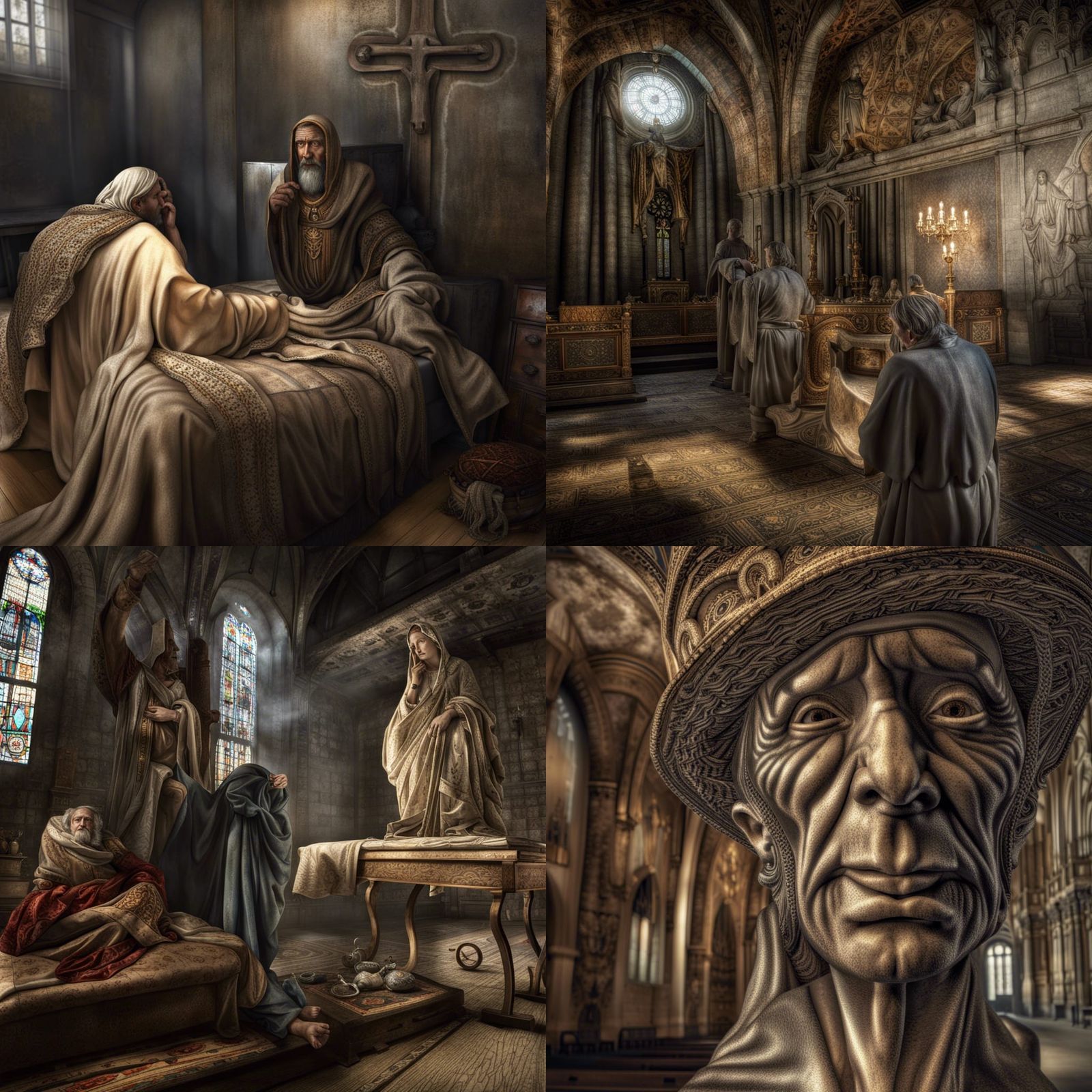 christianity Job 16[1] Then Job answered and said, [2] I have heard