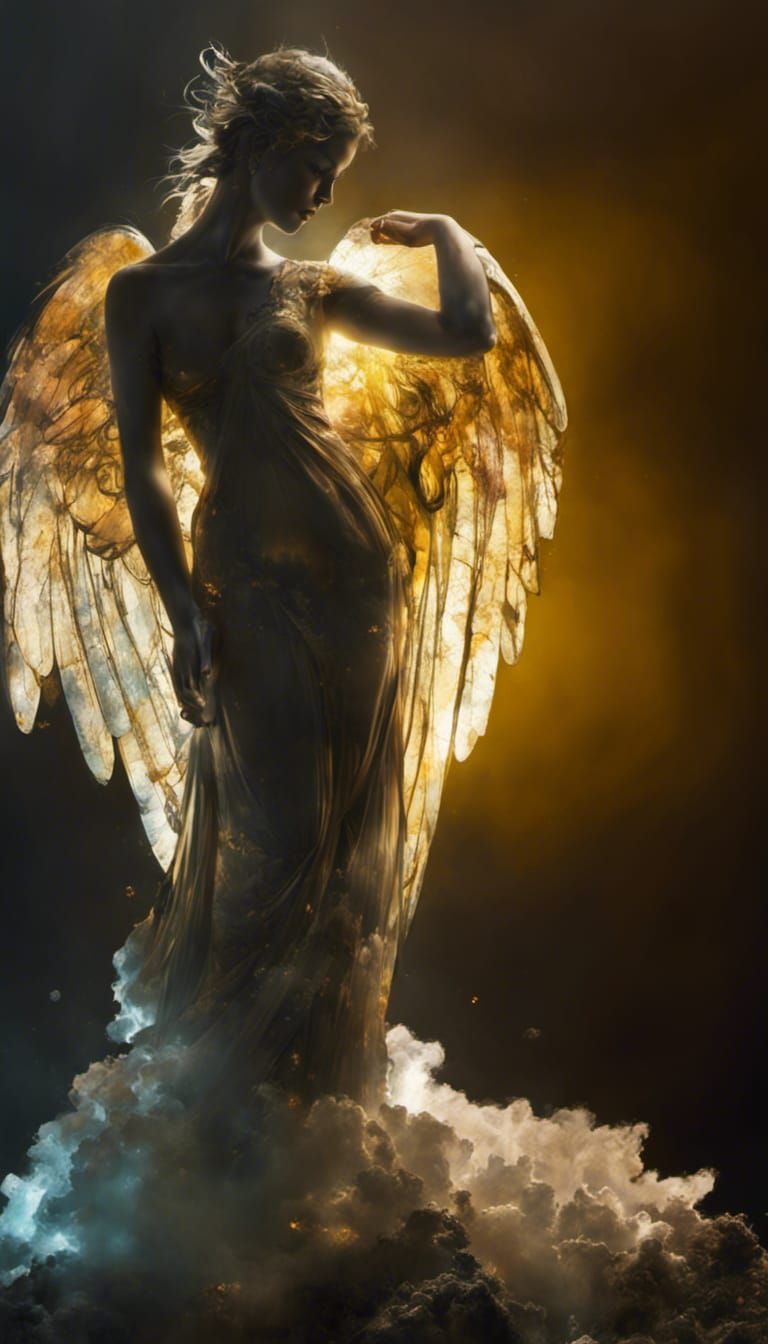 Angel light - AI Generated Artwork - NightCafe Creator