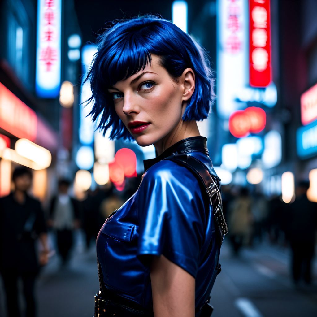 Milla Jovovich in Tokyo