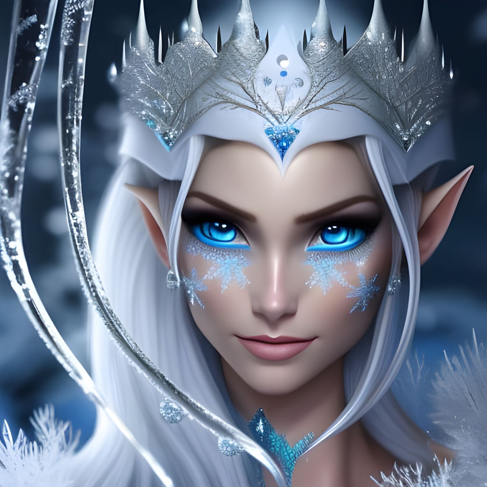 Frost Elf  by @Shr00m