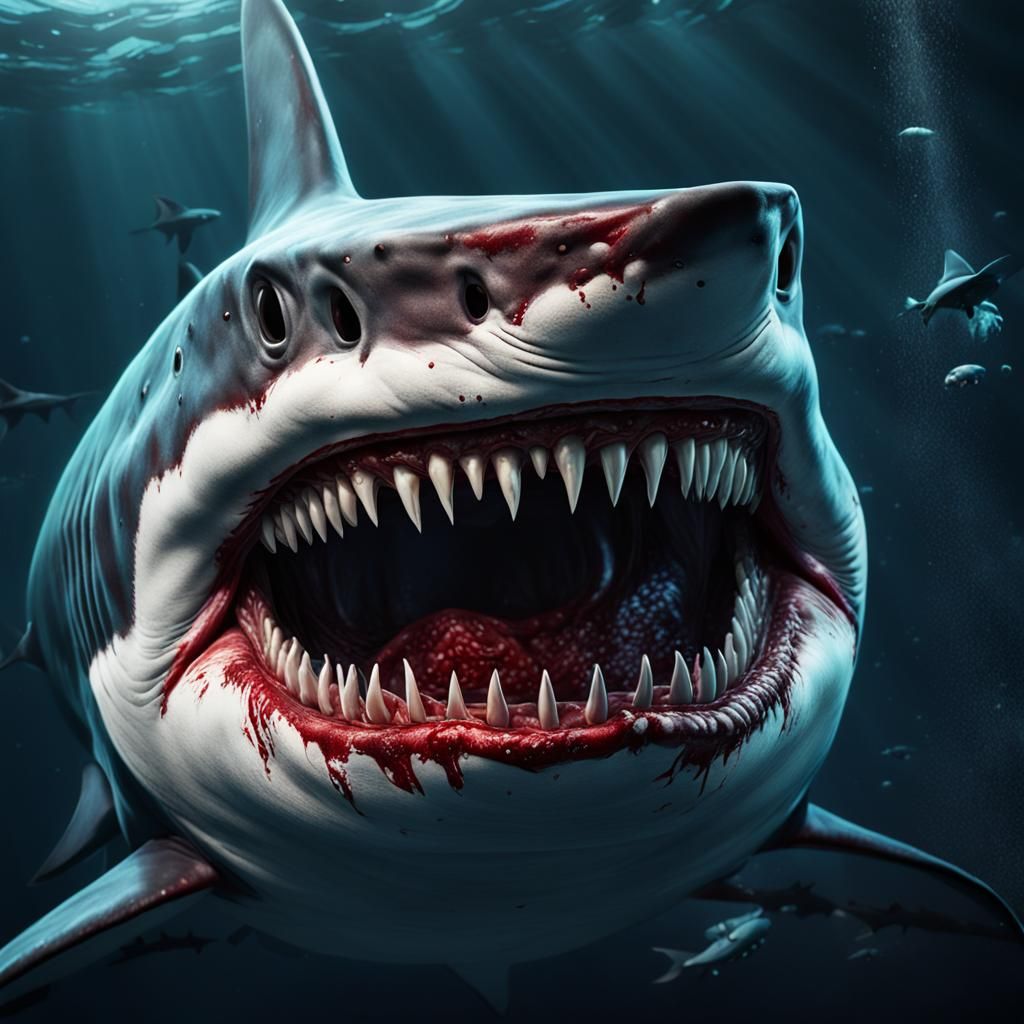 JAWS - AI Generated Artwork - NightCafe Creator