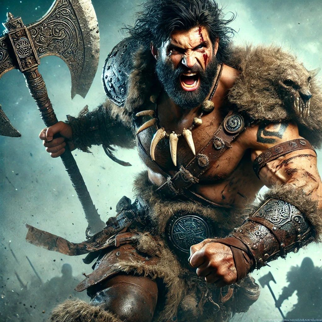 Bjorn Asvaldsson, Barbarian of the Elk Tribe