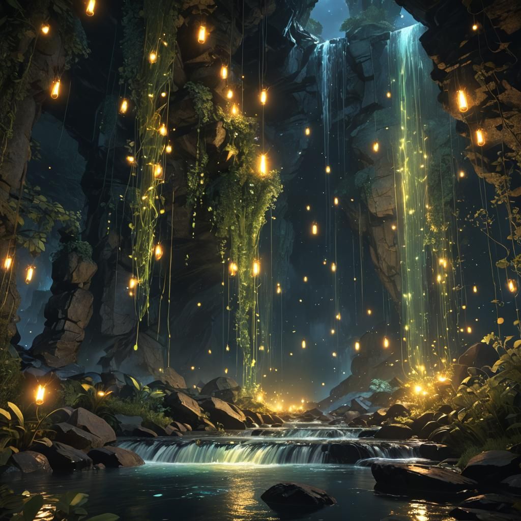 Nature’s Lights  by @Fluffy beast 